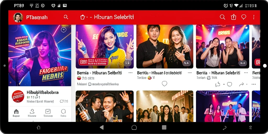 Tampilan antarmuka aplikasi PT89 yang menarik dan informatif.