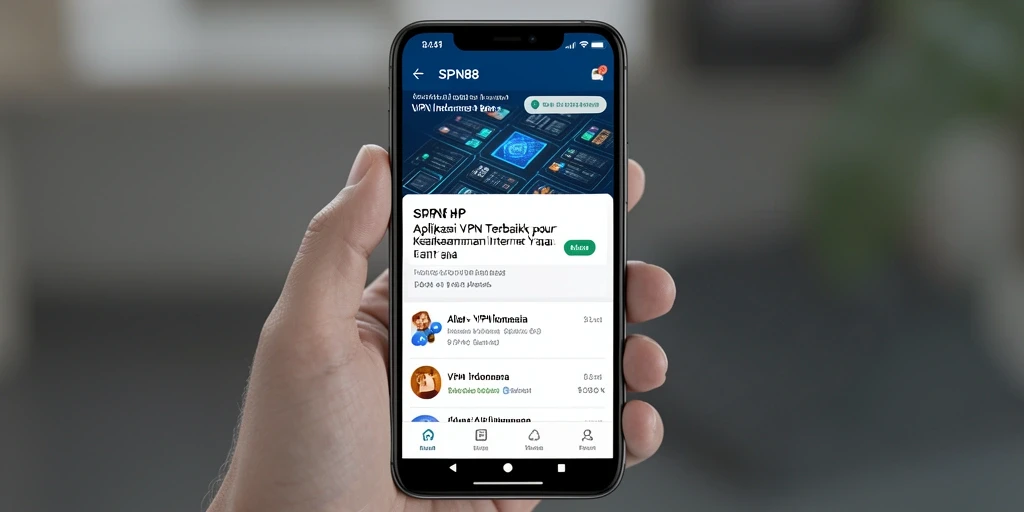 Antarmuka SPN88 menunjukkan fungsi VPN yang mudah digunakan.